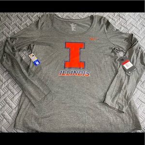 NWT Nike Illini shirt